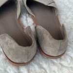 Vince 𝅺 Idara Cotton & Suede Pleated Accents Slides Flat Sandals Photo 3