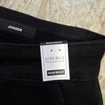 Judy Blue  Plus Women’s High Waist Jogger Jeans Cuffed Hem Size 18W Black JB88700 Photo 10