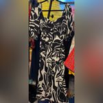 Farm Rio NWOT Anthropologie Puff-Sleeve Printed Linen Jumpsuit - black white - S Photo 5