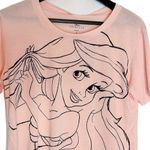 Disney NWT  the Little Mermaid Ariel Blush Line Crop Tee T-Shirt Small (Juniors) Photo 4