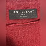 Lane Bryant Women’s Valentine Sparkle Red Sweater Cardigan Plus Sz 18/20 NWOT Photo 5