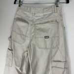 Unionbay Vtg Y2K  Khaki Cargo Pants Baggy Wide Straight Leg Sz 28 Streetwear Photo 6