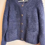 Lucky Brand  NWT Eyelash Cardigan Button Sweater Size M Photo 3