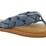 Yellow Box NIB 8.5 Dauphine Blue Tan Sandals Shoes Braided Faux Leather New Box Photo 0