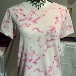 LuLaRoe Liv Pink Marbled Shirt Photo 1