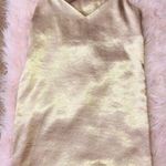 Forever 21 Gold Spaghetti Strap Dress Photo 0