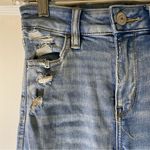 American Eagle  Next Level Stretch Jeans Women's Size 0, Medium Wash High Rise Photo 3