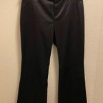 Anna Sui  X INC Wide Leg Satin Black Western Style Pants Size 8 Photo 1