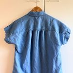 Madewell Denim Button Down Collared Shirt Dress in Size XS Photo 2