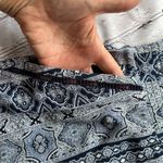 Three Dots  Pull On Pants Blue Batik New NWT Loungewear Resort Casual Medium New Photo 6