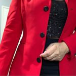 Petite Sophisticate Collectibles Vtg Red Holiday Long Sleeve Christmas Blazer 2 Photo 14