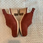 MADEWELL The Marlo Women's Suede Slingback Shoes Red Size 7 Photo 3