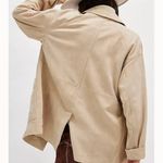 Free People oversized genuine suede jacket NEW Photo 6