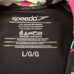 Speedo Long Sleeve Printed Rashguard Women's Recreational Swim Top Photo 13