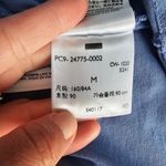 Levi's Flora Colony Blue Puff Sleeve Long Sleeve Tee Size Medium Photo 7