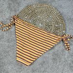 Aerie Cheeky Side Tie Retro Stripe Bikini Bottom Size XL Photo 2