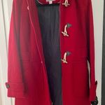 Nautica Red Wool Coat Photo 1