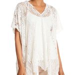 Trina Turk Sidonia Crochet Lace Hooded Pullover Photo 0