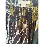 Michael Kors Multi Print Women's Blouse XL Photo 2