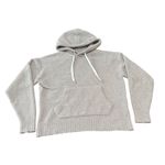 UGG  Women's Gray Fuzzy Fleece Pullover Hoodie Sweatshirt Cozy Loungewear Small Photo 4