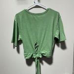 Aerie NWT Cropped Wrapback T-Shirt Size S Photo 6