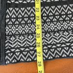 Artisan NY  Gray Full Zip Hoodie Sweater Ski‎ Style Size Small Pattern Hem & Cuff Photo 7