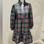 Tuckernuck Palmerston Dress Size S | Highland Tartan Holiday Midi Retail$228 NWT Green Photo 8