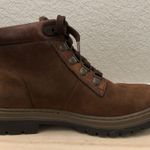 Timberland Dark Brown Leather Lace Up Hiking Boots 8.5 Photo 8