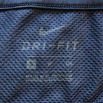 Nike Womens  PRO DRI-FIT Navy Blue Scoop Neck Crewneck Pullover Shirt Large #1401 Photo 4