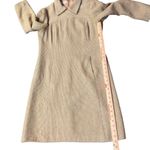 Vintage Lou Rose of Santa Barbara Dress Womens 4? Used Camel Hair Rare Lined Photo 11