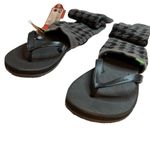 Sanuk  Size 6 Sock Detail Flip Flop Knee High New Photo 1