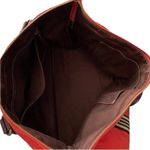 Burberry EUC- Red tote bag blue label Photo 6