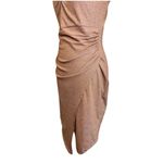Sage Kaya Ribbed 90s Y2K Mini Copper Asymmetrical Sleeveless Dress in Medium NWT Photo 7
