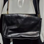 Anne Klein Oroton Black Genuine Leather Crossbody Photo 2