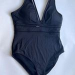 Sealevel swim Eco Essentials Spliced One Piece bathing suit size US 6 Black Photo 0