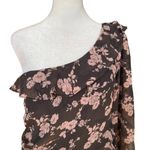 For Love & Lemons Theo One Shoulder Blouse Photo 3