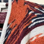 Lucky Brand  medium Aztec Navajo Open Front Drape Cardigan Sweater worn once Photo 3