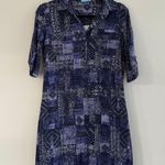 J. McLaughlin Lawrence Dress S Blue Patchwork Photo 1