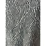 NWT Nicole Miller Women Scoop Neck Swimsuit Black White Palm Large One Piece Photo 8