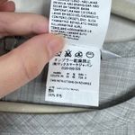 Max Mara  Wool Dress Gray Minimalist Half Sleeve Lightweight Shift Size 6 Photo 5