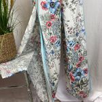 Vince Camuto Floral Print Side Slit Wide Leg Palazzo Pants S Photo 5