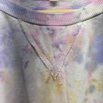 Young Fabulous and Broke Pastel Tie Dye Pullover Sweatshirt Womens L Photo 6