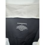 Summersalt  Jetsetter One Piece Swimsuit Women 14 Black White Tie Neck Beach Photo 2