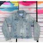 Time And Tru  Women's Light Blue Denim Small Jacket Photo 1