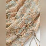 H&M Relaxed Tan and Cream Tie Tank Top Photo 4