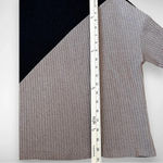 SheIn Women's Color Block Cropped Turtleneck Sweater Medium | EUC Photo 8