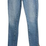 Paige Hoxton Ankle Peg Blue Distressed Skinny Jeans Beachwood Wash size 24 Photo 8