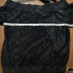 Chelsea28 NWOT Chelsea 28 Black Open Neckline Cozy Sweater Photo 4