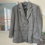 Dressed in Lala To The Disco Glitter Blazer Jacket Gray Size M Photo 3