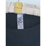 Go Couture  Long Sleeve Trapeze Swing Dress Small Black Minimal Quiet Luxury Photo 3